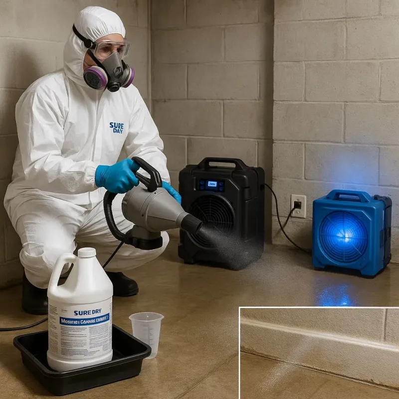 Sanitization and Odor Removal process in Myrtle Beach, SC